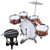 Set de Batería Infantil XL con 5 Tambores Kruzzel
