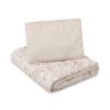 Set de Cuna Reversible Velvet Bloom Beige Sensillo