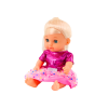 Muñeca con Vestido Rosa que Hace Sonido y Orina