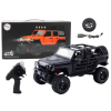 Vehículo Todo Terreno Controlado por Remoto 4x4 Negro
