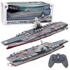 Portaaviones RC Militar a Escala 1:1000 con Control Remoto