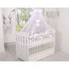 Protector de Cuna Knot Bumper XXL My Sweet Baby - Blanco y Gris
