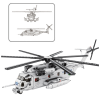 Helicóptero de Transporte CH-53 con Bloques de Construcción