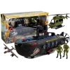 Set Submarino Militar con Helicóptero y Sonidos 54 cm