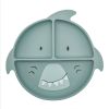 Plato compartimentado de silicona con ventosa Trixie - Mr. Shark