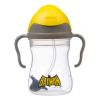 Botella B.box Batman en un ángulo destacando su diseño ligero.