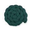 Protector de Cuna Knot Bumper XXL Bottle Green - My Sweet Baby