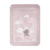 Manta de bebé Kikkaboo Dream Big Rosa 80/110 cm