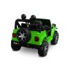 Vehículo eléctrico todo terreno Jeep Rubicon verde con batería - imagen 3