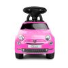 Correpasillos Coche de juguete para niños Fiat 500 de Toyz: diseño italiano y calidad excepcional para horas de diversión-Rosa