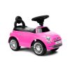 Correpasillos Coche de juguete para niños Fiat 500 de Toyz: diseño italiano y calidad excepcional para horas de diversión-Rosa