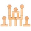 Juego de construcción encerado con aceite de nogal , 75 piezas - imagen 3