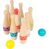 Juego de bolos de madera Active , Legler - imagen 7