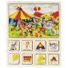 Juego de imágenes granja, circo...