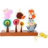 Juego para ensartar Animales del Bosque