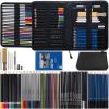 Kit de dibujo y pintura en estuche , 72 piezas - imagen 2