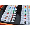 Kit de pintura en maletín de madera 174 piezas