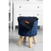 Manta Tejida color Navy  80 x 100 cm - imagen 6