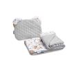 Juego de terciopelo para Capazo, Aventuras en el Bosque , Almohada + Edredón