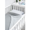 Conjunto de Cuna, Manta + Almohada Gris Tejido con Muselina: Comodidad y Elegancia para Tu Bebé - imagen 7