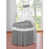Dosel antracita decorativo – detalle del tejido