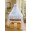 Moisés Deluxe Bellamy de Mimbre Natural con Dosel