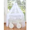 Moisés Deluxe Amelie de Mimbre Blanco con Dosel