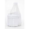 Dosel gris decorativo – detalle del tejido