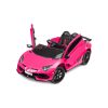 Vehículo eléctrico para niños Lamborghini Aventador en color Rosa - imagen 3