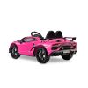 Vehículo eléctrico para niños Lamborghini Aventador en color Rosa - imagen 7