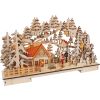 Lámpara de madera Paisaje forestal