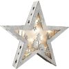 Lámpara de Navidad Estrella Shabby Chic grande