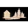Lámpara de madera Escena de Navidad - imagen 13