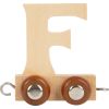 letra F Tren de letras de madera 