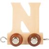 letra N Tren de letras de madera 