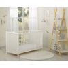 Cuna de Madera Blanca Matteo 120x60 cm – 3 Alturas, Barrotes Extraíbles - imagen 4