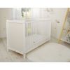 Cuna de Madera Blanca Matteo 120x60 cm – 3 Alturas, Barrotes Extraíbles - imagen 7