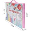 Maletín de pintura rosa (168 piezas) - imagen 3