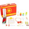 Maletín Médico - Juguete de Madera - 14 piezas