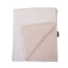 Manta 80 x 100 Beige Melagne + Muselina Osito - imagen 4