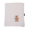 Manta 80 x 100 Beige Melagne + Muselina Osito - imagen 13
