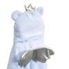 Manta con capucha Pequeño Osito Azul , Clair de Lune - imagen 16