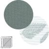 MANTA REVERSIBLE 65x65x1 CM SERENI VERDE