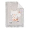 Manta súper suave Sherpa 80/110 Polar Fisher Gris