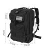 Mochila Negra Militar Xl