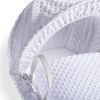 Moisés de Mimbre Blanco Dimple Gris - Clair de Lune