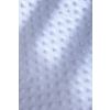 Moisés de Mimbre Blanco Dimple azul - Clair de Lune