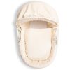Moisés de Mimbre Blanco Waffle crema Clair de Lune