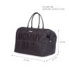 Bolso de Maternidad Mommy Bag Acolchado Negro - imagen 37