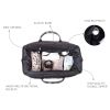 Bolso de Maternidad Mommy Bag Acolchado Negro - imagen 31